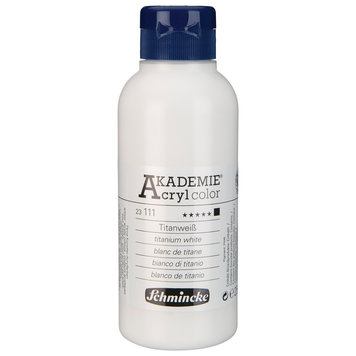 Schmincke 111 titanium white 250ml - Akademie acryl