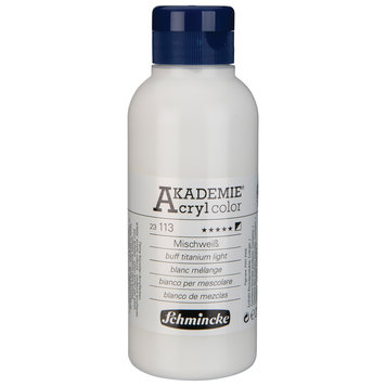 Schmincke 113 buff titanium light 250ml - Akademie acryl
