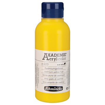 Schmincke 223 cadmium yellow hue 250ml - Akademie acryl