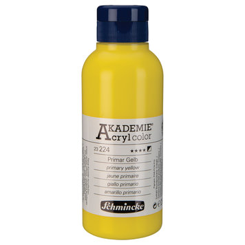 Schmincke 224 primary yellow 250ml - Akademie acryl