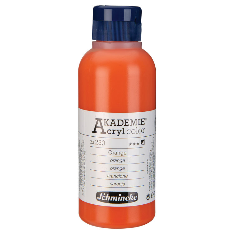 Schmincke 230 orange - Akademie acryl pot 250ml