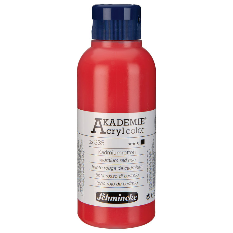 Schmincke 335 cadmium red hue - Akademie acryl pot 250ml