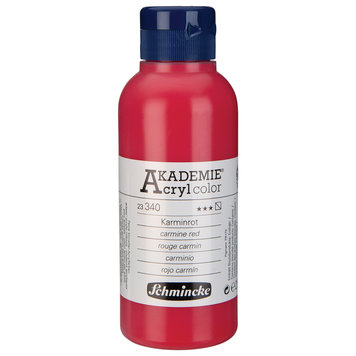 Schmincke 340 carmine red 250ml - Akademie acryl