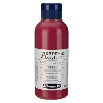 Schmincke 343 alizarin crimson hue 250ml - Akademie acryl