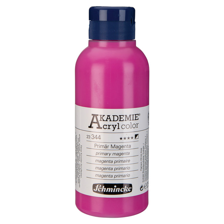 Schmincke 344 primary magenta - Akademie acryl pot 250ml