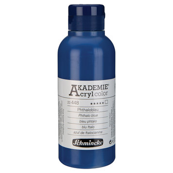 Schmincke 448 phthalo blue 250ml - Akademie acryl