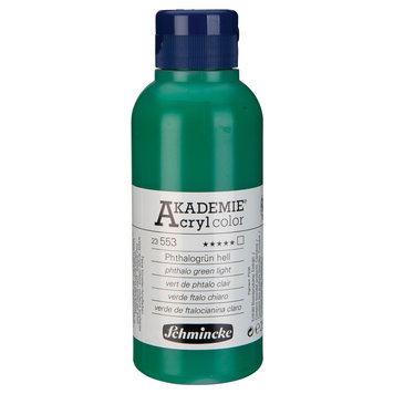 Schmincke 553 phthalo green light 250ml - Akademie acryl
