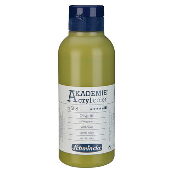 Schmincke 558 olive green 250ml - Akademie acryl