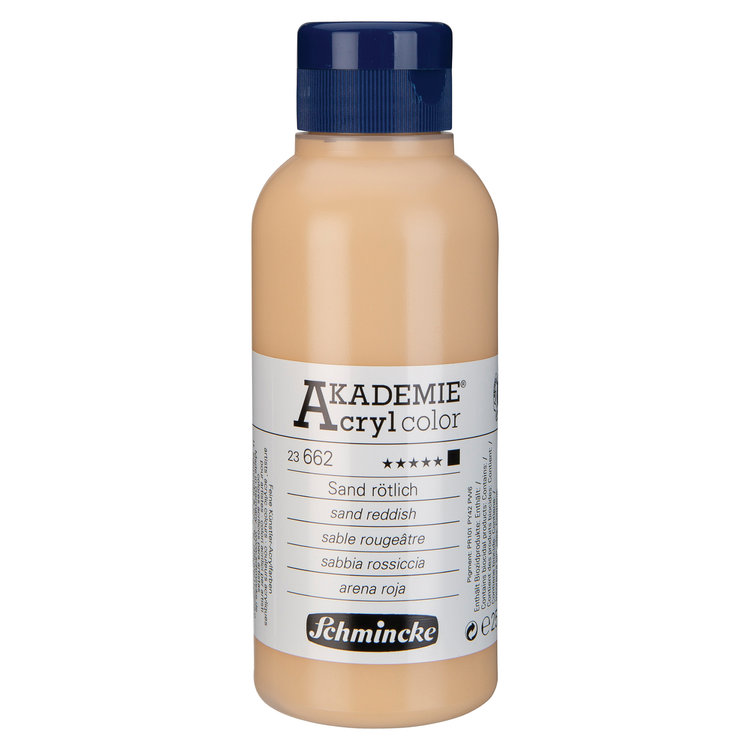 Schmincke 662 sand reddish- Akademie acryl pot 250ml