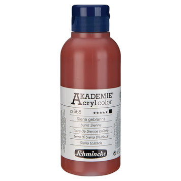 Schmincke 665 burnt sienna 250ml - Akademie acryl
