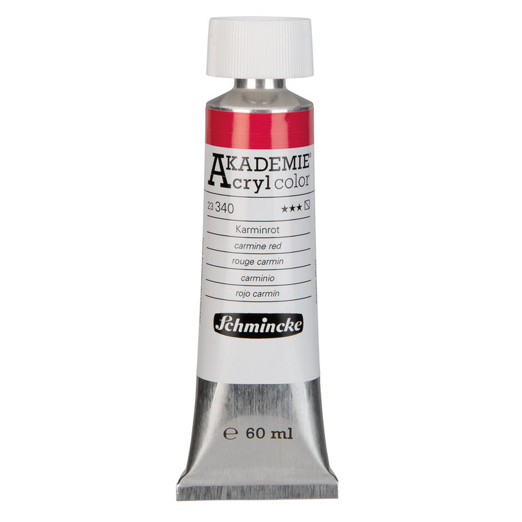 Schmincke 340 carmine red - Akademie acryl 60ml