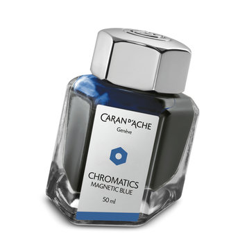 Caran d'Ache (schrijfwaren) magnetic blue chromatics vulpen inkt