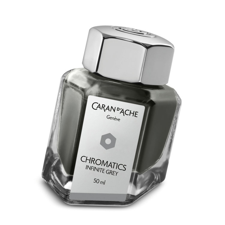 Caran d'Ache (schrijfwaren) chromatics inkt infinite grey pot 50ml