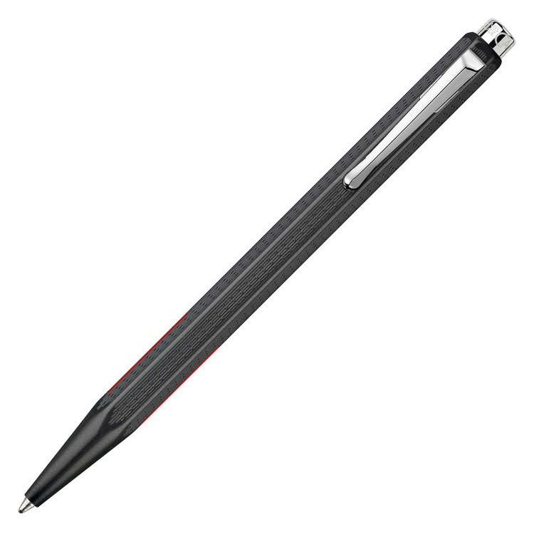 Caran d'Ache (schrijfwaren) Ecridor set ballpoint met lederen etui Racing