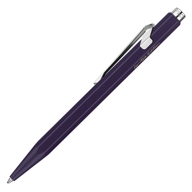 Caran d'Ache (schrijfwaren) balpen (849) Limited Edition in blik purple