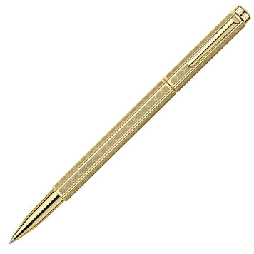Caran d'Ache (schrijfwaren) Ecridor rollerball pen Chevron dore