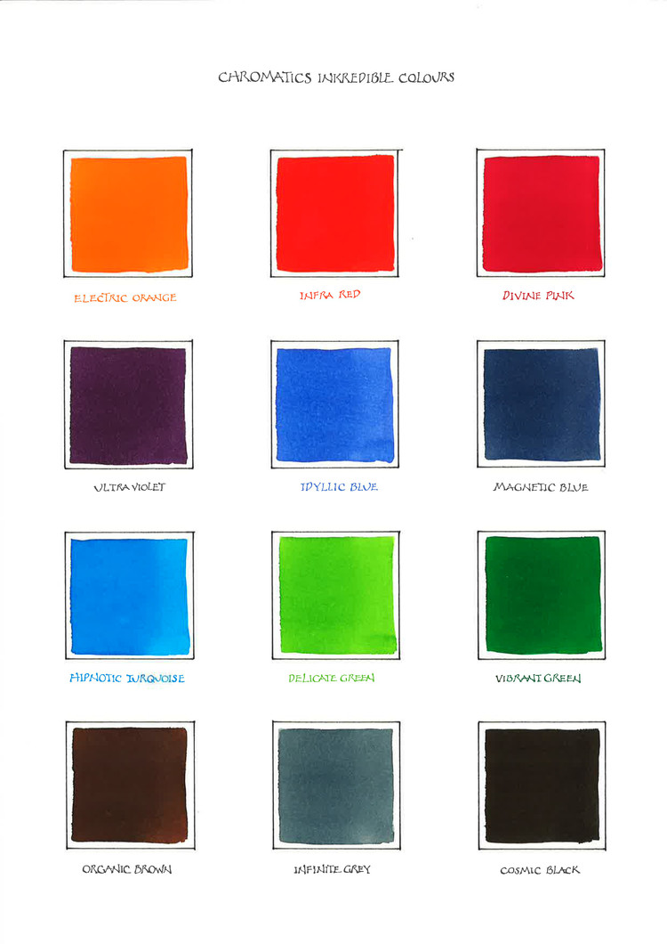 Caran d'Ache (schrijfwaren) chromatics inkt magnetic blue pot 50ml