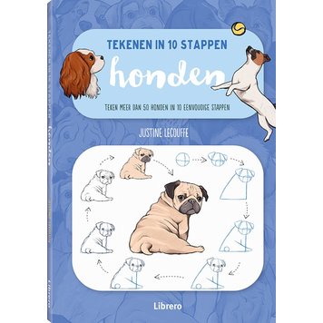 Librero honden tekenen in 10 stappen - Justine Lecouffe