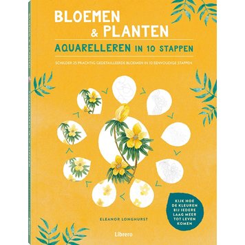 Librero Bloemen & planten aquarelleren in 10 stappen - Eleanor Longhurst