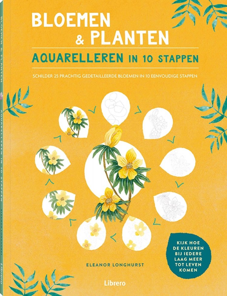 Librero boek, Bloemen & planten aquarelleren in 10 stappen - Eleanor Longhurst