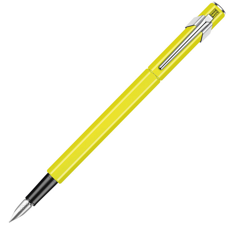 Caran d'Ache (schrijfwaren) vulpen (849) fluo geel