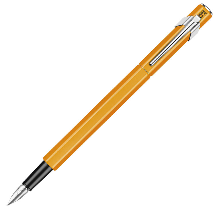 Caran d'Ache (schrijfwaren) vulpen (849) oranje fluo