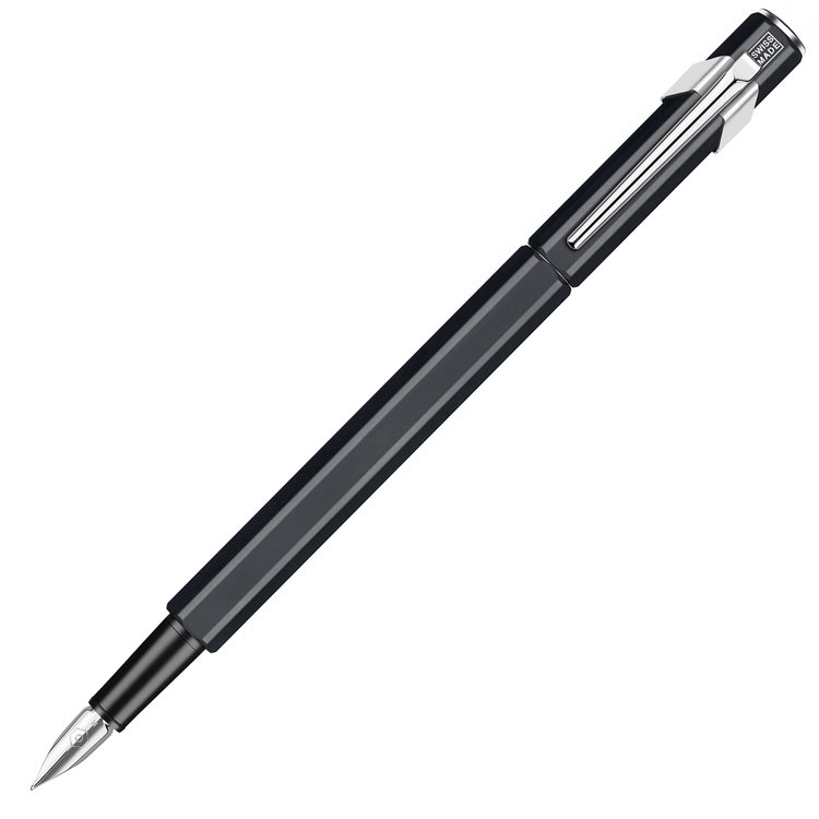 Caran d'Ache (schrijfwaren) vulpen (849) zwart - medium