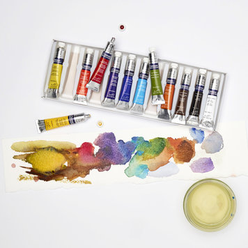 Cotman Water Colours aquarelverf set 12x 8ml
