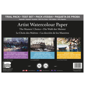 Baohong Test Pack aquarelpapier (9vel)