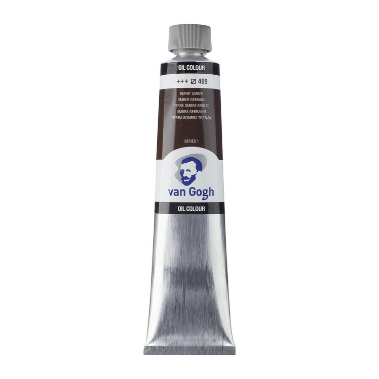Van Gogh 409 burnt umber - 200ml olieverf