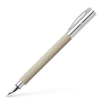 Faber Castell (schrijfwaren) vulpen Ambition white sand (M)
