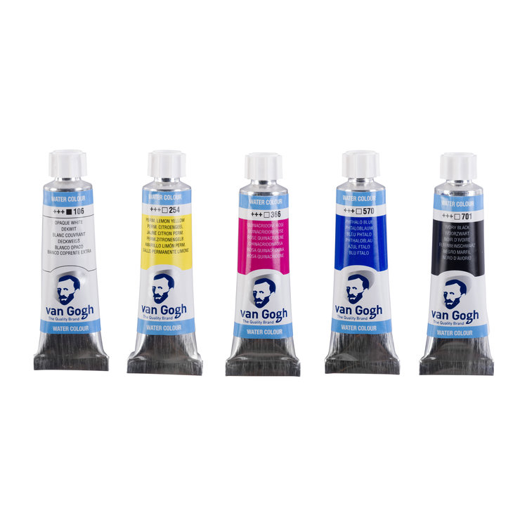 Van Gogh primary mixing set aquarelverf 5 tubes 10ml