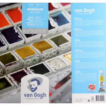 Van Gogh dotkaart met 72 kleuren