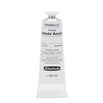 Schmincke 102 heavy body white - PRIMAcryl - 60ml