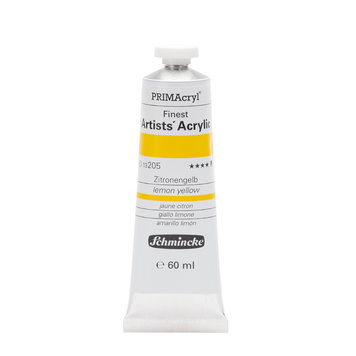 Schmincke 205 lemon yellow - PRIMAcryl - 60ml