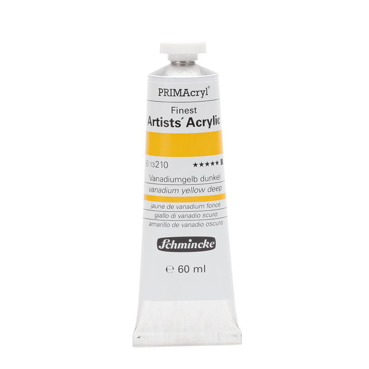 Schmincke 210 vanadium yellow deep - PRIMAcryl - 60ml