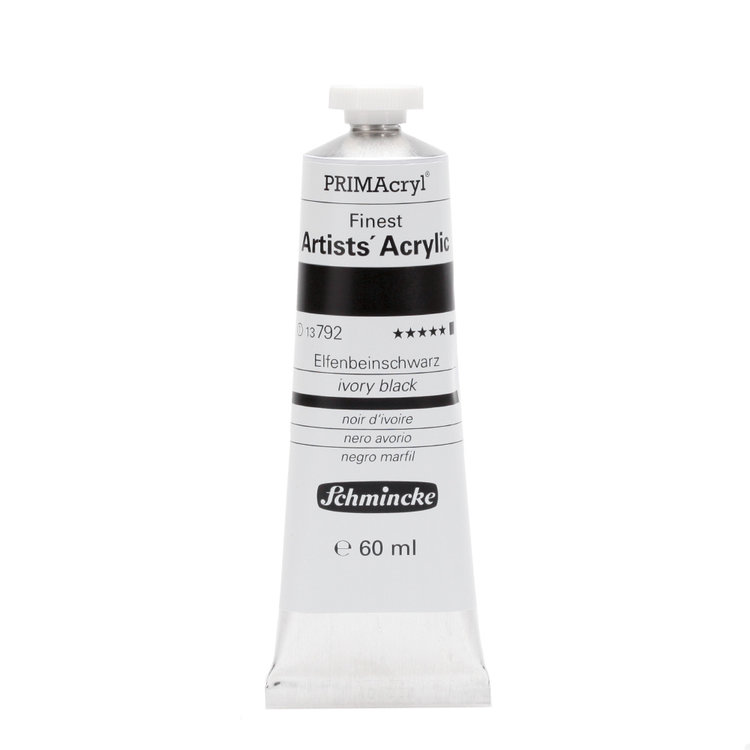 Schmincke 792 ivory black - PRIMAcryl - 60ml