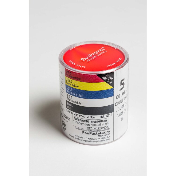 PanPastel (Golden) Painting starter set (5) + sofft tools