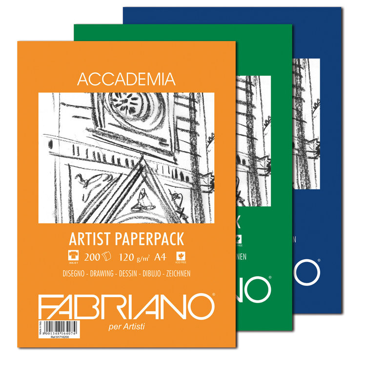 Fabriano Accademia tekenpapier (pak)