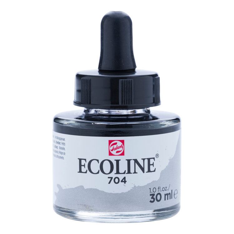 Talens 704 Ecoline 30ml grijs