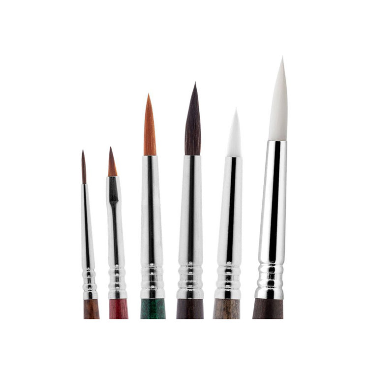 Escoda aquarel penselen illustration 6 stuks