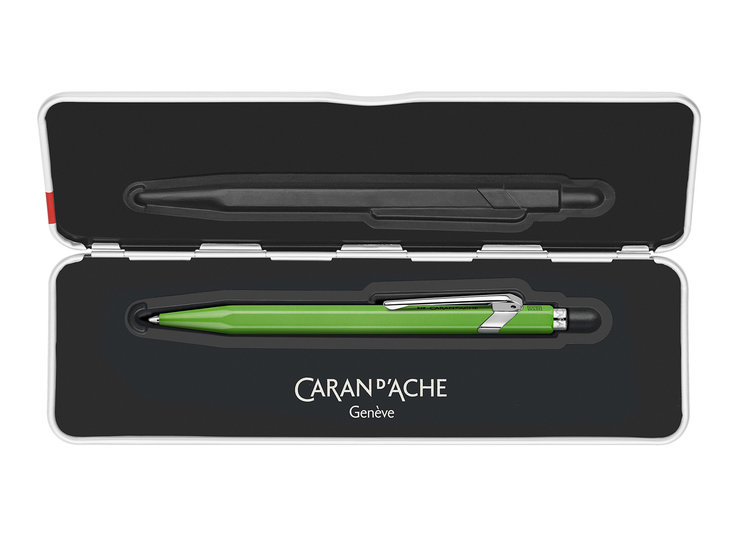 Caran d'Ache (schrijfwaren) balpen 849 - basiscollectie FLUO in blik