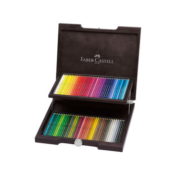 Faber Castell Polychromos houten kist met 72 kleurpotloden