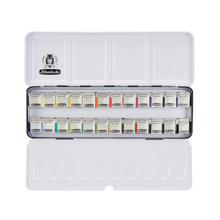 Schmincke Akademie aquarelverf 24 napjes - Limited Edition