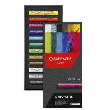 Caran d'Ache Neopastel - 12 oliepastels