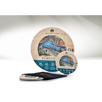 Magnani 1404 Portofino rond aquarelpapier HP