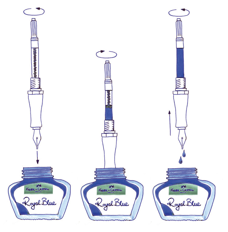 Faber Castell (schrijfwaren) vulpen inkt 30ml