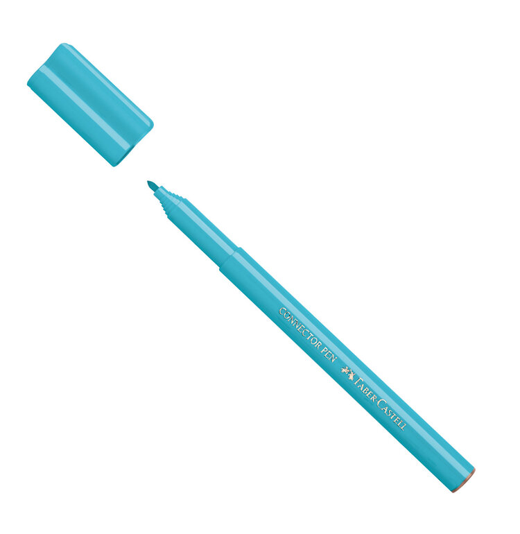 Faber Castell viltstiften (80) met connector clips