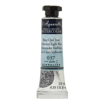Sennelier 037 aquarelverf 10 ml - iridescent light blue