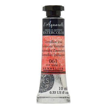 Sennelier 061 aquarelverf 10 ml - iridescent vermilion